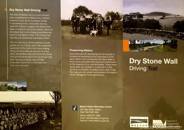 Pamphlet, Dry Stone Wall Driving Trail, Unknown