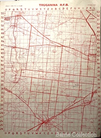 Map, Truganina R.F.B, 1964