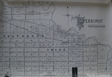 Map, Parish of Derrimut, 1931