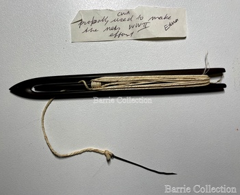 Memorabilia, Sewing needle and thread, c.1943