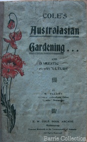 Book, 'Cole's Australasian Gardening book, Unknown