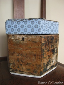 Textile, Lizzie Daley's ornaments and her sewing box, Unknown