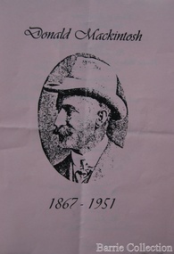 Booklet, Donald Mackintosh, 1997