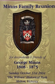Document, Minns Family Reunion, 2004