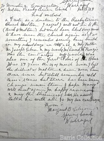 Letter, Letter from Margaret B Gibson, 1928/2014