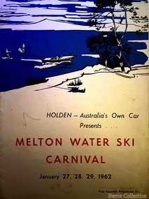 Poster, Melton Water Ski Carnival, 1962