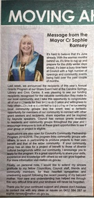 Newspaper, Melton Shire Councillors, 2015