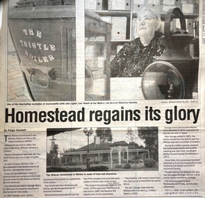 Newspaper, Homestead regains its glory, 2003