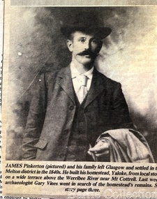 Newspaper, James Pinkerton, 1991