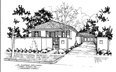 Drawing (series) - Architectural drawing, 1/18 Allambee Avenue, Camberwell, 2002