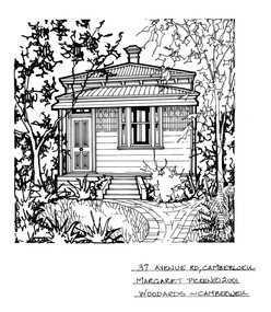 Drawing (series), 37 Avenue Road, Camberwell, 2002