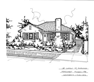 Drawing (series) - Architectural drawing, 38 Liston Street, Burwood, 2002