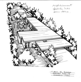 Drawing (series) - Architectural drawing, 11 Yeovil Road, Burwood, 2002