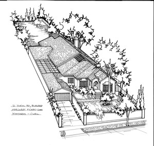 Drawing (series) - Architectural drawing, 21 Yeovil Road, Burwood, 2002
