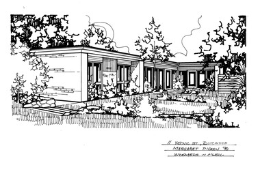 Drawing (series) - Architectural drawing, 11 Yeovil Street, Burwood, 2002