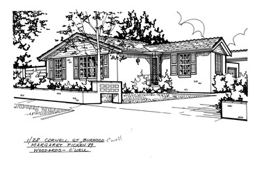Drawing (series) - Architectural drawing, 1/28 Cornell Street, Burwood, 2002