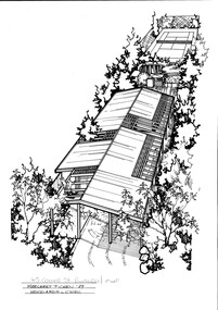 Drawing (series) - Architectural drawing, 45 Cornell Street, Burwood, 2002