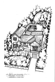 Drawing (series) - Architectural drawing, 5 Clitus Avenue, Burwood, 1989