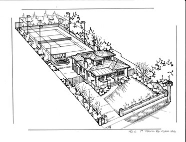 Drawing (series) - Architectural drawing, 19 Yeovil Road, Glen Iris, Unknown