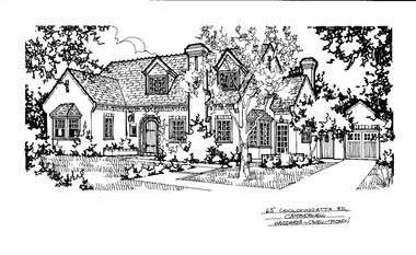 Drawing (series) - Architectural drawing, 65 Cooloongatta Road, Camberwell, Unknown