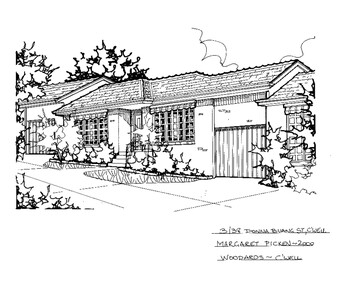 Drawing (series) - Architectural drawing, 3/38 Donna Buang Street, Camberwell, 2000