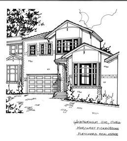 Drawing (series) - Architectural drawing, 6/21-25 Fairholm Grove, Camberwell, 2000