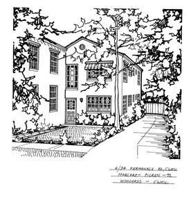 Drawing (series) - Architectural drawing, 4/34 Fermanagh Road, Camberwell, 1992