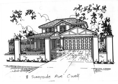 Drawing (series) - Architectural drawing, 8 Sunnyside Avenue, Camberwell, Unknown