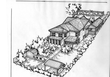Drawing (series) - Architectural drawing, 33 Sycamore Street, Camberwell, Unknown