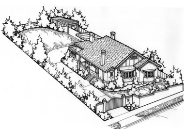 Drawing (series) - Architectural drawing, 897 Toorak Road, Camberwell, Unknown