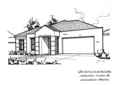 Drawing (series) - Architectural drawing, 2/153 Wattle Valley Road, Camberwell, 1999
