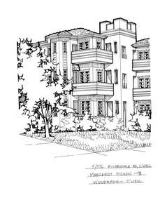 Drawing (series) - Architectural drawing, 5/576 Riversdale Road, Camberwell, 1998
