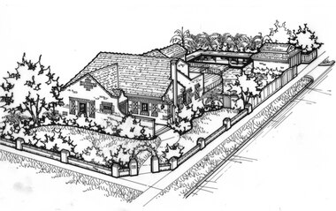 Drawing (series) - Architectural drawing, 1 Goodwin Street, Glen Iris