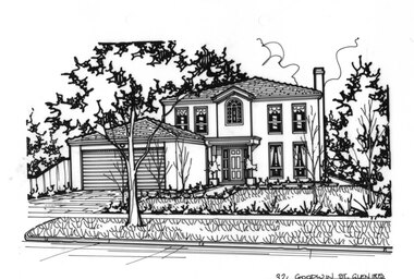 Drawing (series) - Architectural drawing, 32 Goodwin Street, Glen Iris