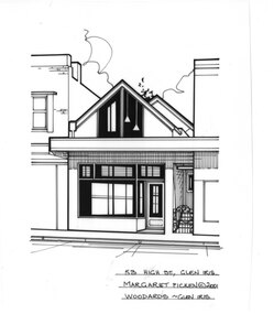 Drawing (series) - Architectural drawing, 53 High Street, Glen Iris, 2001