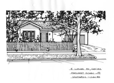 Drawing (series) - Architectural drawing, 18 Lurnea Road, Glen Iris, 1999