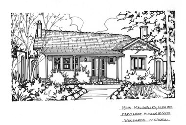 Drawing (series) - Architectural drawing, 1803 Malvern Road, Glen Iris, 2001