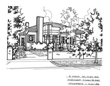 Drawing (series) - Architectural drawing, 2 Mons Street, Glen Iris, 2002