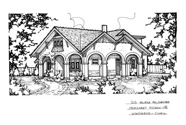 Drawing (series) - Architectural drawing, 213 Burke Road, Glen Iris, 1998