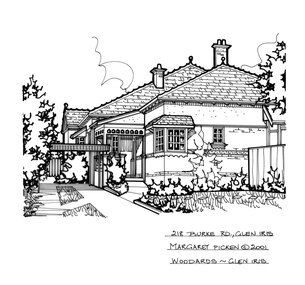 Drawing (series) - Architectural drawing, 218 Burke Road, Glen Iris, 2001