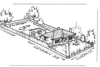Drawing (series) - Architectural drawing, 22 Cusdin Street, Glen Iris