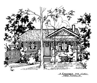 Drawing (series) - Architectural drawing, 3 Kirkwood Drive, Camberwell, 1987