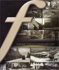 Book, Neil Montagnana-Wallace, A Journey through Melbourne's East, 2008