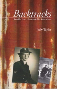 Book, Joely Taylor, Backtracks: Recollections of remarkable Australians, 2015