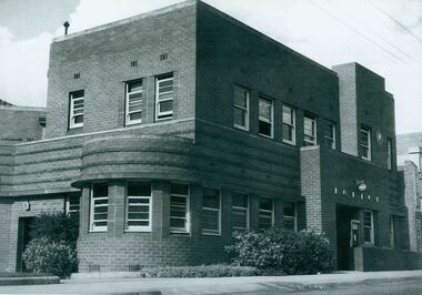 Photograph, Camberwell police station, Victoria, c. 1960