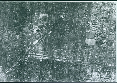 Photograph, Camberwell Victoria, aerial view of the District, c. 1940