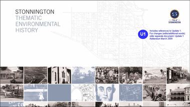 Book (Item), City of Stonnington, Stonnington Thematic Environmental History, 2006