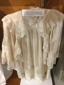 Christening gown, Mrs. Hannah Hunter, 1898