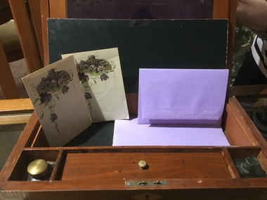 Writing case, c1890