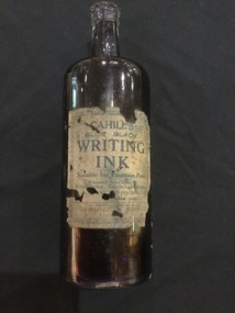 Glass bottle, Cahill & Son